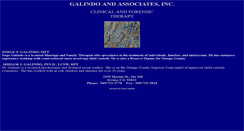 Desktop Screenshot of galindopsychology.com